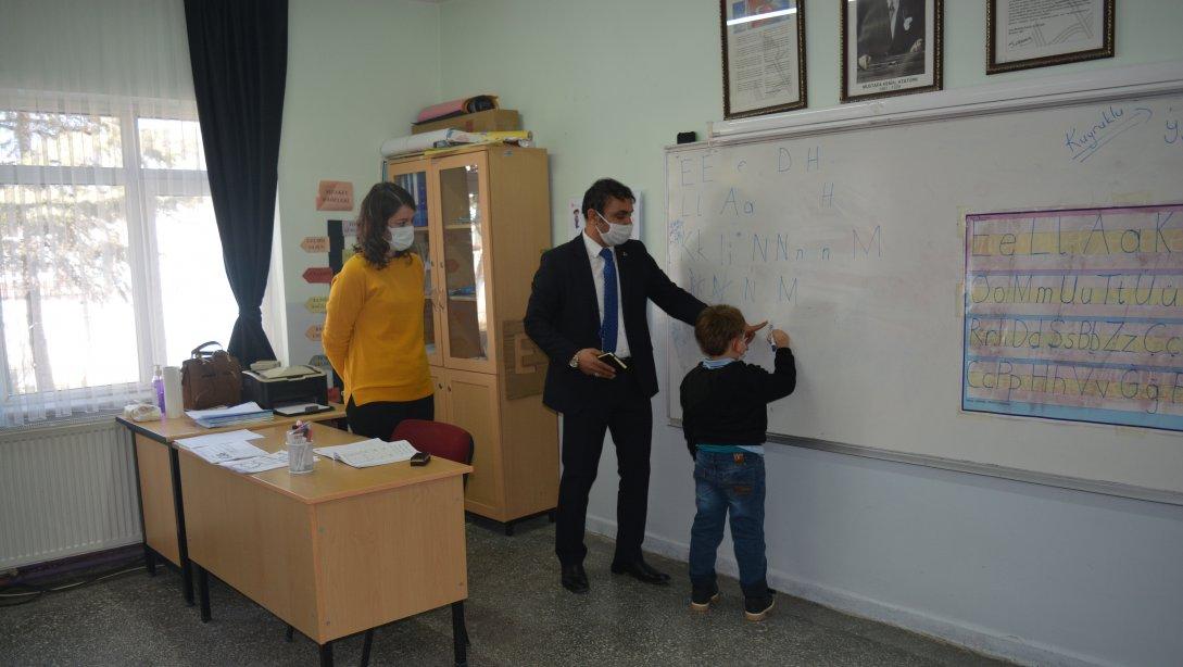 İlçe Millî Eğitim Müdürümüz Sn. Fikret ÇELİK, Fatih İlkokulunu Ziyaret Ettiler